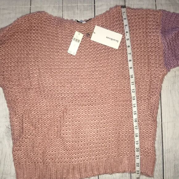 Anthro | Heartloom Metallic Striped Sweater NEW - Picture 8 of 10